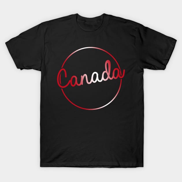 Canada T-Shirt by ElviaMontemayor